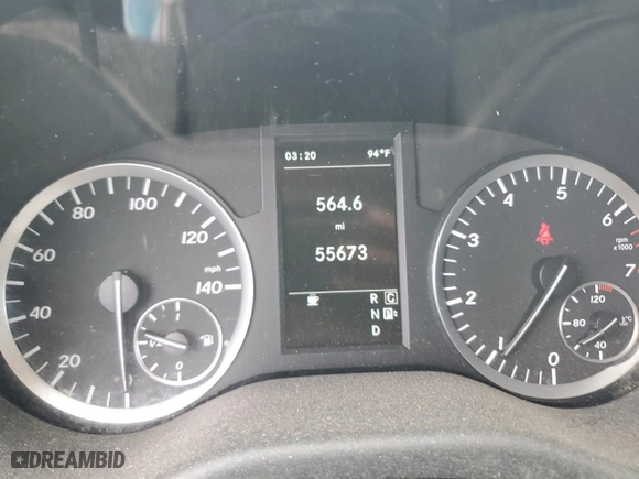 2018 Mercedes-Benz Metris Passenger Van with VIN WD4PG2EEXJ3500442, listed as a Copart auction lot 69496814 with 55,673 mi miles and Salvage Title. Bid and sale history available at carsss.com. Image 9.