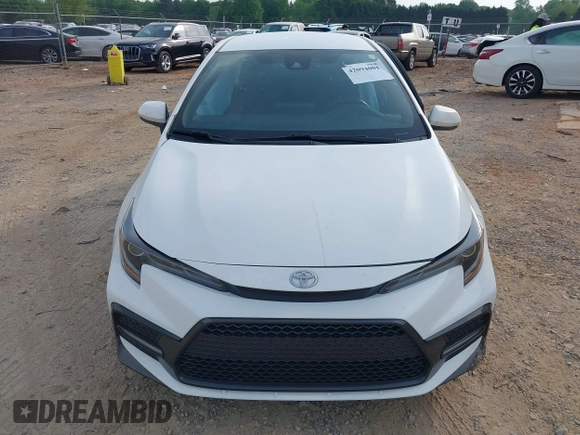 2022 Toyota Corolla SE with VIN 5YFS4MCE0NP136332, listed as a IAAI auction lot 42094001 with 36,371 mi miles and . Bid and sale history available at DreamBid. Image 12.