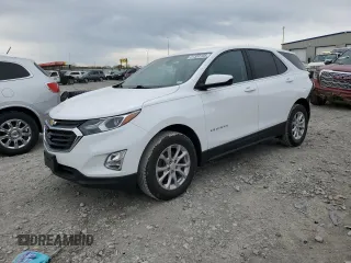 2021 Chevrolet Equinox LT with VIN 3GNAXKEV1ML353301, listed as a Copart auction lot 51380105 with 88,057 mi miles and Salvage Title. Bid and sale history available at DreamBid. Image 1.