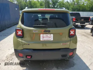 2015 Jeep Renegade Trailhawk with VIN ZACCJBCT7FPB90670, listed as a Copart auction lot 59345965 with 150,533 mi miles and Clean title. Bid and sale history available at DreamBid. Image 6.