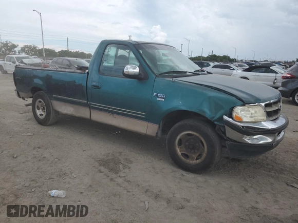 1998 Ford F-150 XL with VIN 1FTRF17L0WNA48153, listed as a Copart auction lot 72606904 with 213,592 mi miles and Non repairable. Bid and sale history available at DreamBid. Image 4.