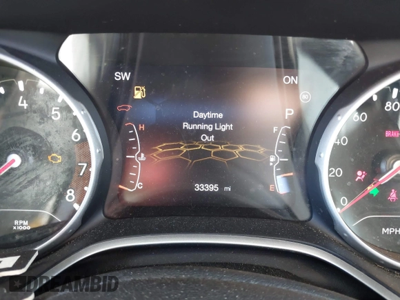 2021 Jeep Compass Latitude with VIN 3C4NJDBB7MT566237, listed as a IAAI auction lot 41747738 with 33,395 mi miles and . Bid and sale history available at DreamBid. Image 7.