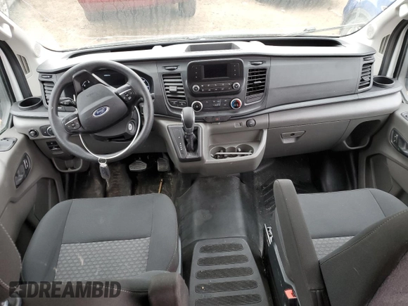 2023 Ford Transit with VIN 1FTYE2CG1PKB20025, listed as a Copart auction lot 80153603 with 44,964 mi miles and Salvage title. Bid and sale history available at DreamBid. Image 8.