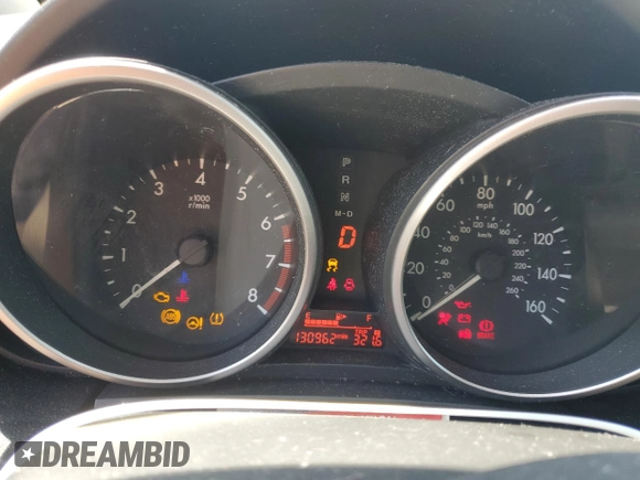 2012 Mazda 5 Grand Touring with VIN JM1CW2DLXC0121134, listed as a Copart auction lot 56539825 with 130,962 mi miles and Salvage title. Bid and sale history available at DreamBid. Image 9.