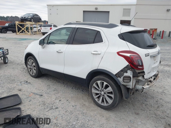 2017 Buick Encore Essence with VIN KL4CJCSB7HB011839, listed as a IAAI auction lot 41303660 with 80,789 mi miles and . Bid and sale history available at carsss.com. Image 3.