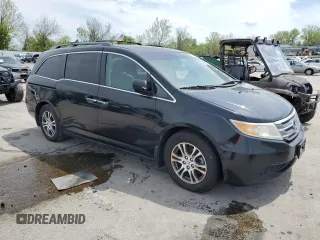 2011 Honda Odyssey EX-L with VIN 5FNRL5H66BB058610, listed as a Copart auction lot 54444455 with 268,001 mi miles and Clean Title. Bid and sale history available at carsss.com. Image 4.
