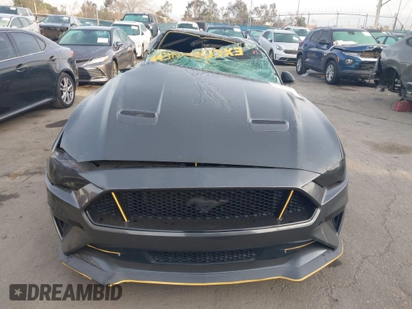2019 Ford Mustang GT with VIN 1FA6P8CF1K5148108, listed as a IAAI auction lot 41459838 with 26,043 mi miles. Bid and sale history available at carsss.com. Image 13.