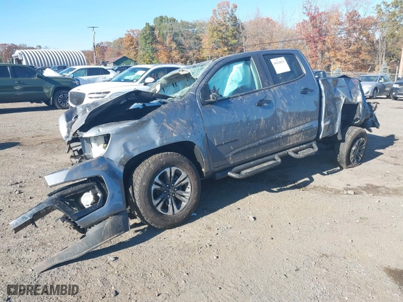 2022 Chevrolet Colorado 4WD Z71 with VIN 1GCGTDEN0N1315559, listed as a IAAI auction lot 40628819 with 1 mi miles. Bid and sale history available at carsss.com. Image 18.