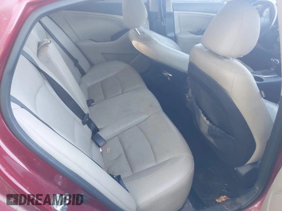 2015 Kia Optima EX with VIN 5XXGN4A70FG385182, listed as a IAAI auction lot 42005000 with 199,417 mi miles. Bid and sale history available at carsss.com. Image 8.