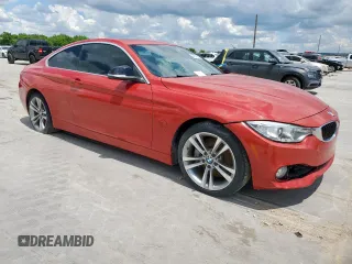 2016 BMW 4 Series 435i with VIN WBA3R1C56GK529285, listed as a Copart auction lot 55861365 with 74,441 mi miles and Salvage title. Bid and sale history available at DreamBid. Image 4.