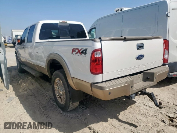 2012 Ford F-350 XL with VIN 1FT8W3BT4CEC92270, listed as a Copart auction lot 48245975 with Not provided miles and Clean title. Bid and sale history available at DreamBid. Image 3.