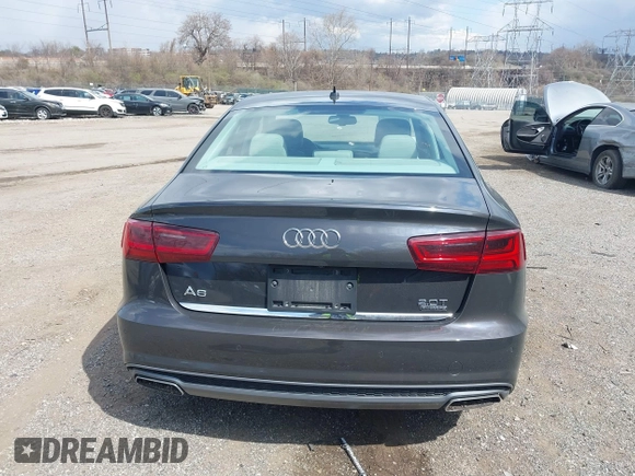 2016 Audi A6 2.0T Premium Plus with VIN WAUGFAFC7GN095669, listed as a IAAI auction lot 41894313 with 84,725 mi miles. Bid and sale history available at carsss.com. Image 17.