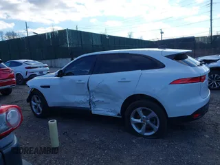 2020 Jaguar F-Pace 25t Premium with VIN SADCJ2FX3LA645447, listed as a IAAI auction lot 41228606 with 28,273 mi miles and . Bid and sale history available at DreamBid. Image 14.