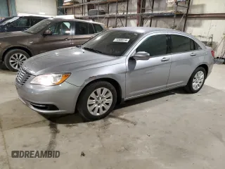 2014 Chrysler 200 LX with VIN 1C3CCBAGXEN157688, listed as a Copart auction lot 73308514 with 89,715 mi miles and Salvage Title. Bid and sale history available at carsss.com. Image 1.