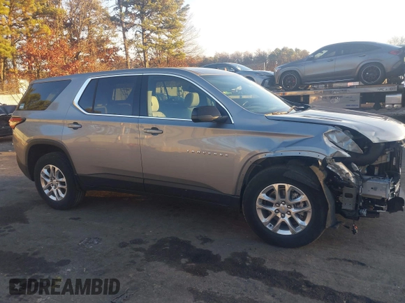 2023 Chevrolet Traverse LS with VIN 1GNEVFKW9PJ121827, listed as a IAAI auction lot 41117831 with 20,944 mi miles. Bid and sale history available at carsss.com. Image 13.