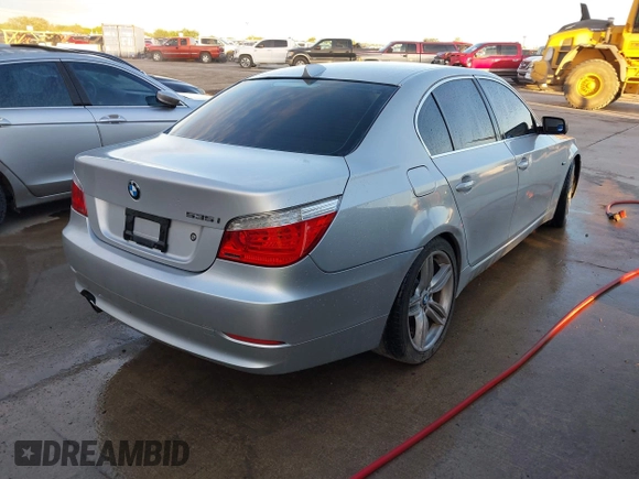 2008 BMW 5 Series 535i with VIN WBANW13588CZ78786, listed as a IAAI auction lot 42142692 with 193,248 mi miles and . Bid and sale history available at carsss.com. Image 4.