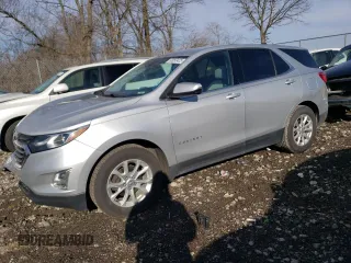 2018 Chevrolet Equinox LT with VIN 2GNAXJEV0J6230163, listed as a Copart auction lot 50053425 with 107,149 mi miles and Salvage Title. Bid and sale history available at carsss.com. Image 1.