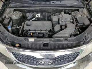2011 Kia Sorento LX with VIN 5XYKT3A12BG138645, listed as a Copart auction lot 53482805 with 182,387 mi miles and Salvage Title. Bid and sale history available at DreamBid. Image 12.