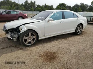 2008 Mercedes-Benz S 550 with VIN WDDNG86X88A179484, listed as a Copart auction lot 58774925 with 79,339 mi miles and Salvage title. Bid and sale history available at DreamBid. Image 1.