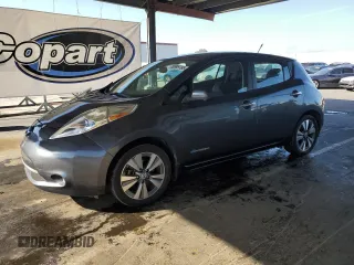 2013 Nissan LEAF SL z VIN 1N4AZ0CP8DC408338, wystawiony jako Copart lot #58999795 z przebiegiem 96 836 mil mil oraz Szkoda całkowita • Salvage title. Historia ofert i sprzedaży dostępna na DreamBid. Obrazek 1.