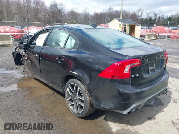 2018 Volvo S60 Dynamic with VIN YV140MTLXJ2459745, listed as a IAAI auction lot 41988052 with 133,268 mi miles. Bid and sale history available at carsss.com. Image 3.
