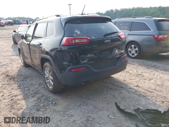 2017 Jeep Cherokee Latitude with VIN 1C4PJLCB9HD219392, listed as a IAAI auction lot 42353046 with 186,500 mi miles and . Bid and sale history available at DreamBid. Image 3.