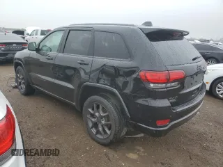 2021 Jeep Grand Cherokee Limited with VIN 1C4RJFBG2MC811336, listed as a Copart auction lot 55110895 with 37,317 mi miles and Salvage title. Bid and sale history available at DreamBid. Image 2.