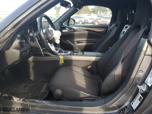 2016 Mazda MX-5 Miata Club with VIN JM1NDAC75G0103739, listed as a Copart auction lot 85727464 with 68,151 mi miles and Salvage Title. Bid and sale history available at carsss.com. Image 7.