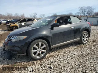 2014 Nissan Murano CrossCabriolet with VIN JN8AZ1FY0EW301776, listed as a Copart auction lot 48577515 with 103,719 mi miles and Salvage Title. Bid and sale history available at carsss.com. Image 1.