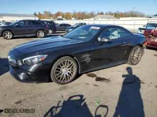 2018 Mercedes-Benz SL-Class SL 63 AMG with VIN WDDJK7EA7JF050536, listed as a Copart auction lot 75770083 with 36,968 mi miles. Bid and sale history available at carsss.com. Image 1.