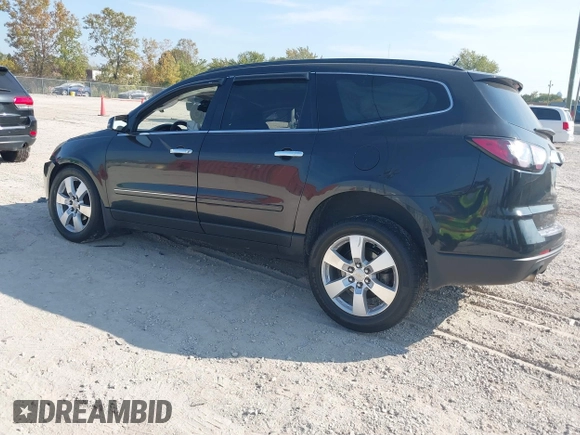 2014 Chevrolet Traverse LTZ with VIN 1GNKRJKD8EJ290923, listed as a IAAI auction lot 40377848 with 161,456 mi miles and . Bid and sale history available at DreamBid. Image 3.