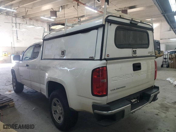 2021 Chevrolet Colorado 2WD Work Truck with VIN 1GCHSBEA3M1208349, listed as a Copart auction lot 53081155 with 63,723 mi miles and Clean Title. Bid and sale history available at carsss.com. Image 2.