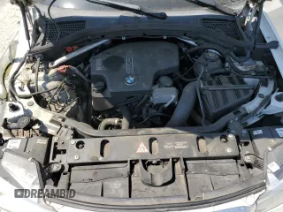 2015 BMW X3 xDrive28i with VIN 5UXWX9C56F0D54892, listed as a Copart auction lot 53505645 with 130,502 mi miles and Salvage Title. Bid and sale history available at DreamBid. Image 12.