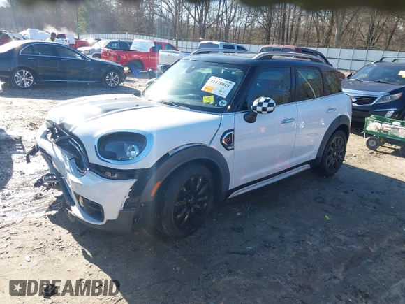 2019 MINI Countryman Cooper S with VIN WMZYT3C55K3E96839, listed as a IAAI auction lot 41478815 with 40,756 mi miles and . Bid and sale history available at DreamBid. Image 18.
