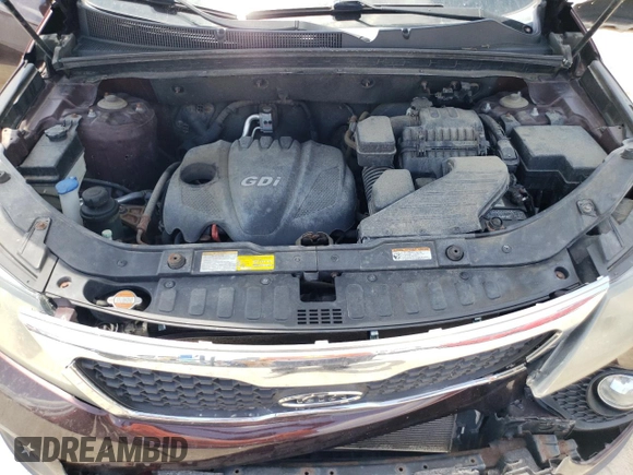2012 Kia Sorento EX with VIN 5XYKU3A61CG206556, listed as a Copart auction lot 60078035 with Not provided miles and Salvage title. Bid and sale history available at DreamBid. Image 12.