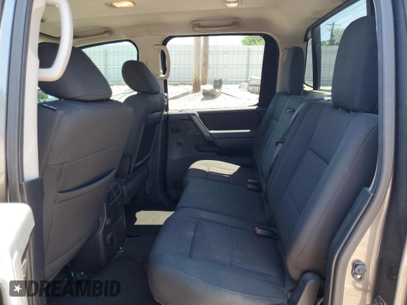 2014 Nissan Titan SV with VIN 1N6BA0EDXEN505116, listed as a Copart auction lot 59615845 with 132,319 mi miles and Salvage title. Bid and sale history available at DreamBid. Image 10.