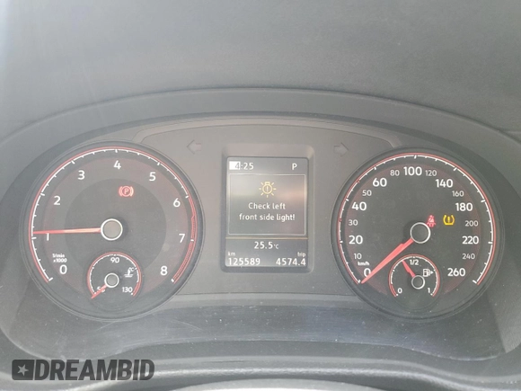 2020 Volkswagen Passat with VIN 1VWEA7A32LC004720, listed as a Copart auction lot 57310295 with 125,589 mi miles and Salvage title. Bid and sale history available at DreamBid. Image 9.
