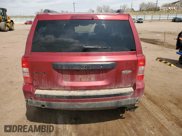 2015 Jeep Patriot Sport with VIN 1C4NJRBB5FD303928, listed as a Copart auction lot 51129425 with 207,090 mi miles and Salvage Title. Bid and sale history available at carsss.com. Image 6.