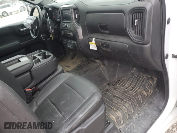 2021 Chevrolet Silverado 1500 Work Truck with VIN 3GCNWAEF9MG187442, listed as a Copart auction lot 44247775 with 148,925 mi miles and Salvage Title. Bid and sale history available at carsss.com. Image 8.