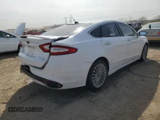 2013 Ford Fusion Titanium with VIN 3FA6P0K90DR299907, listed as a Copart auction lot 52327915 with 218,003 mi miles and Salvage Title. Bid and sale history available at DreamBid. Image 3.