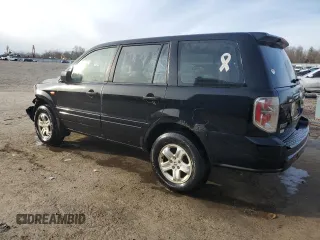 2007 Honda Pilot LX with VIN 2HKYF18167H508118, listed as a Copart auction lot 41486725 with 274,278 mi miles and Clean title. Bid and sale history available at DreamBid. Image 2.