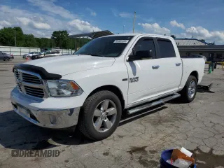 2016 Ram 1500 Lone Star z VIN 1C6RR6LT0GS241309, wystawiony jako Copart lot #55020455 z przebiegiem 106 826 mil mil oraz Szkoda całkowita • Salvage title. Historia ofert i sprzedaży dostępna na DreamBid. Obrazek 1.