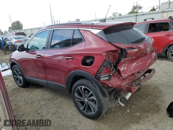2020 Buick Encore GX Select with VIN KL4MMESL1LB071267, listed as a Copart auction lot 58472575 with 55,686 mi miles and Non repairable. Bid and sale history available at DreamBid. Image 2.