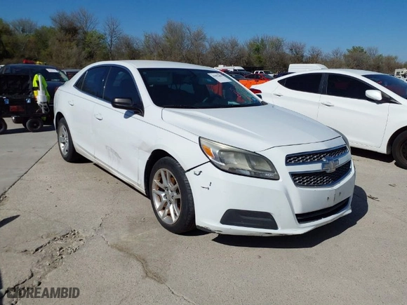 2013 Chevrolet Malibu LS with VIN 1G11B5SA8DF266296, listed as a IAAI auction lot 41852404 with 94,643 mi miles. Bid and sale history available at carsss.com. Image 1.