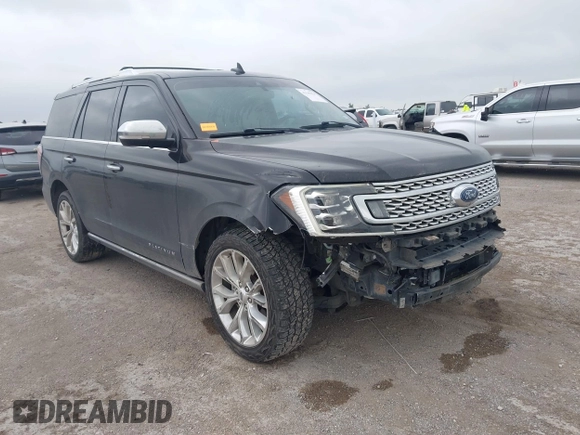 2019 Ford Expedition Platinum with VIN 1FMJU1LT3KEA23522, listed as a IAAI auction lot 42149429 with 113,766 mi miles and . Bid and sale history available at DreamBid. Image 1.