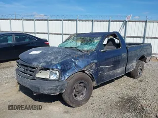 2002 Ford F-150 XL with VIN 1FTRF17292NB99722, listed as a IAAI auction lot 41658666 with 1 mi miles. Bid and sale history available at carsss.com. Image 6.