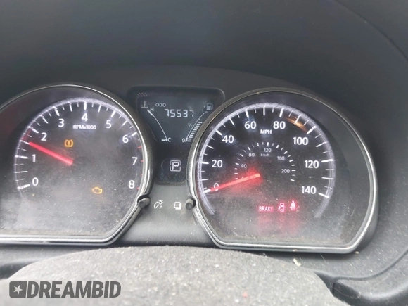2016 Nissan Versa SV with VIN 3N1CN7AP5GL905014, listed as a IAAI auction lot 41675071 with 75,537 mi miles and . Bid and sale history available at DreamBid. Image 15.