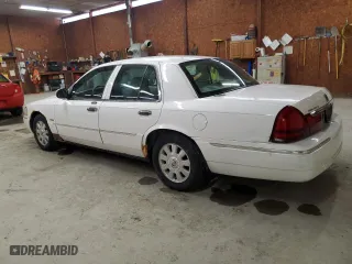 2003 Mercury Grand Marquis LS Premium with VIN 2MEHM75W93X701282, listed as a Copart auction lot 49442835 with 234,538 mi miles and Salvage Title. Bid and sale history available at carsss.com. Image 2.