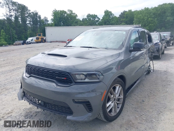 2023 Dodge Durango R/T Plus with VIN 1C4SDHCT1PC616557, listed as a IAAI auction lot 42320053 with 25,697 mi miles and . Bid and sale history available at DreamBid. Image 2.