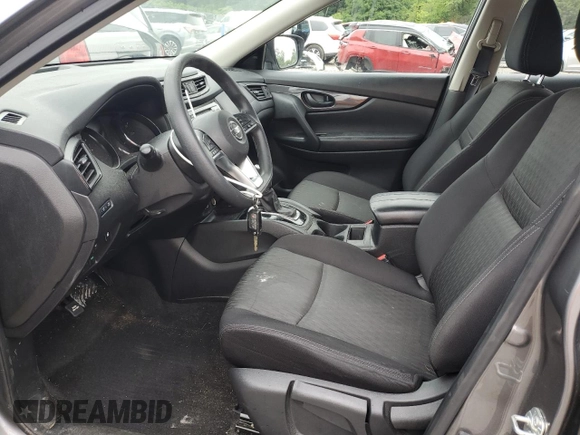 2020 Nissan Rogue S with VIN JN8AT2MT5LW042066, listed as a Copart auction lot 58563865 with 105,504 mi miles and Salvage title. Bid and sale history available at DreamBid. Image 7.